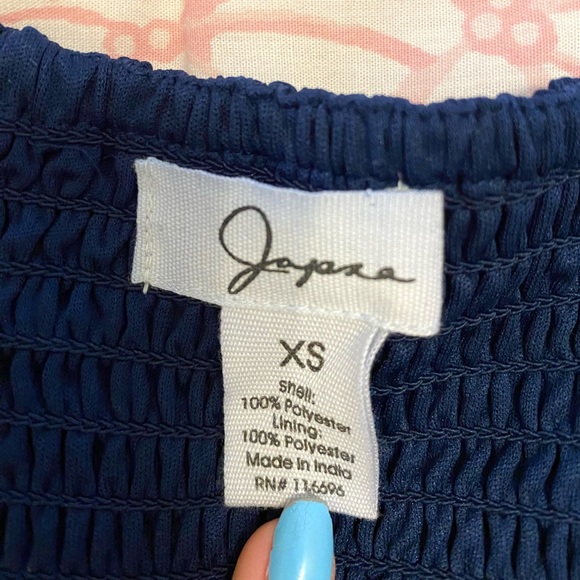 Navy Polkadot Romper - Picture 4 of 4